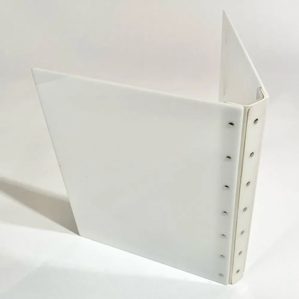 Case envy modern acrylic three ring binder